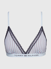 Load image into Gallery viewer, Tommy Hilfiger | Triangle Bralette | Nola Stripe Blue
