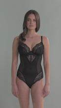 Load and play video in Gallery viewer, Panache | Ana Bodysuit | Black
