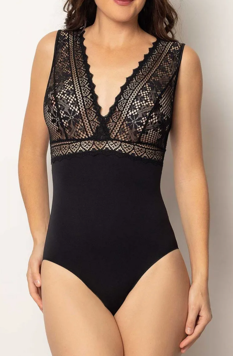 Black lace bodysuit - 11 products