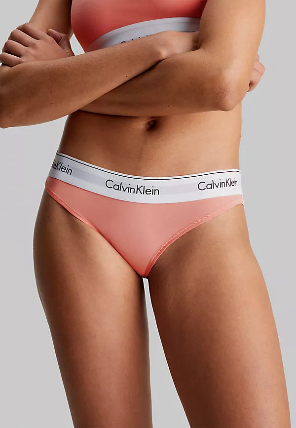 Calvin Klein | Modern Cotton Brief | Coral Almond
