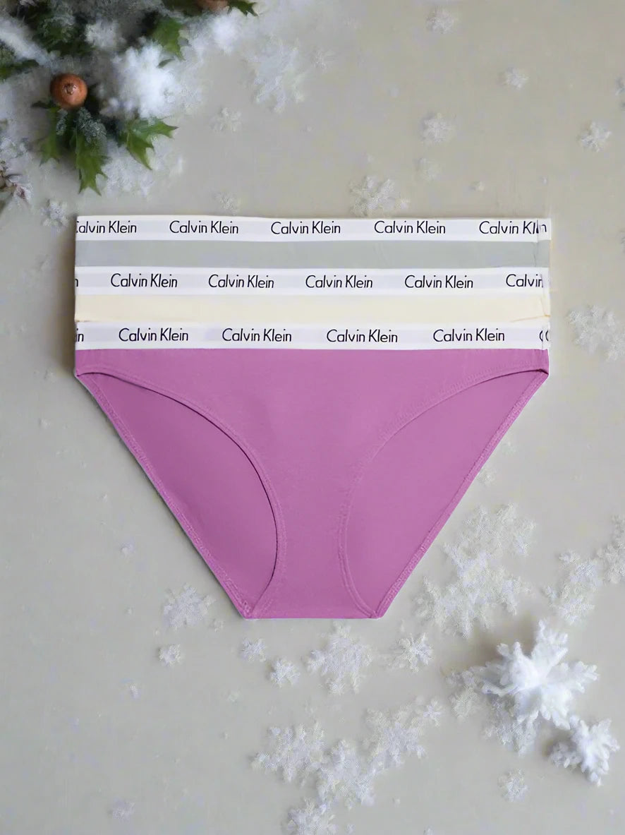 Products Calvin Klein | 3 Pack Bikini Brief | Iris