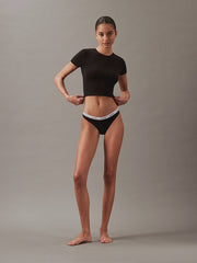Calvin Klein | Icon Logo Thong | Black