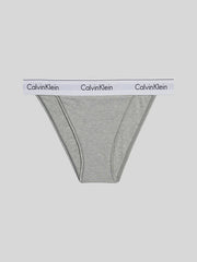 Calvin Klein | Modern Cotton High Leg Tanga | Grey