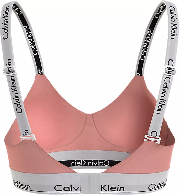Calvin Klein | Modern Cotton Bralette | Coral Almond