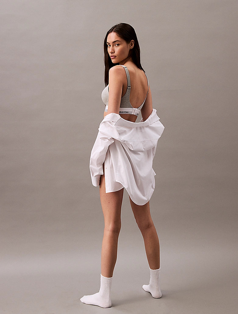 Calvin Klein | Modern Cotton Lift Bralette | Grey Heather