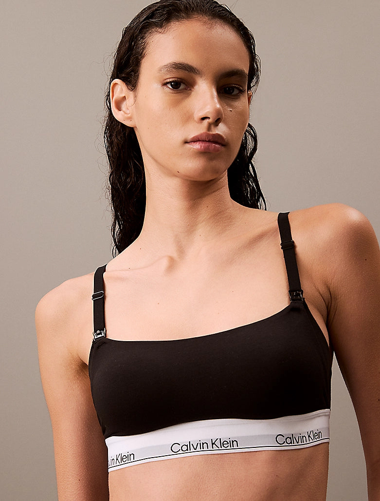 Calvin Klein | Modern Cotton Maternity Bralette | Black