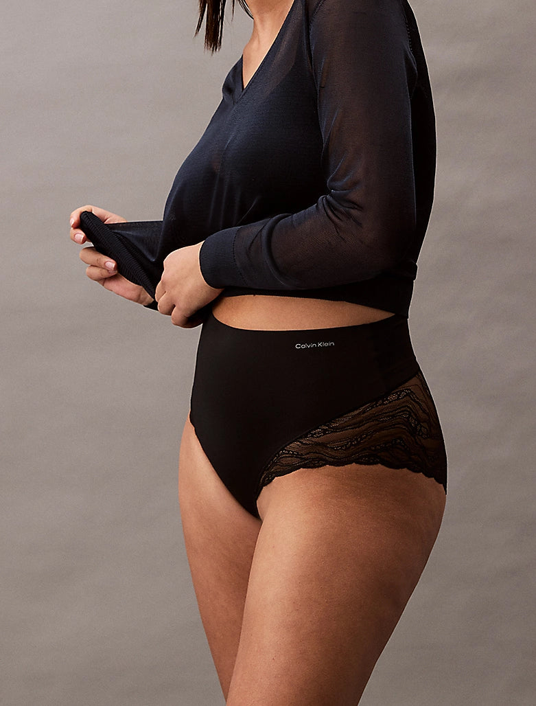 Calvin Klein | Sensual Stretch Lace Shapewear Briefs | Black