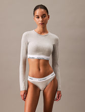 Load image into Gallery viewer, Calvin Klein | Modern Cotton T-Shirt Bralette | Grey Heather
