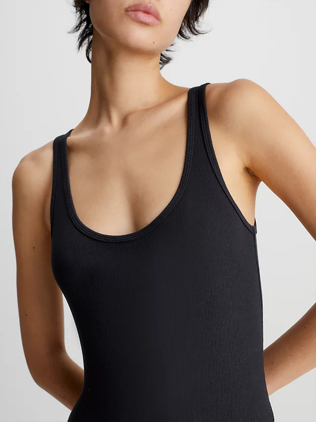 Calvin Klein | CK96 Ribbed Cotton Bodysuit