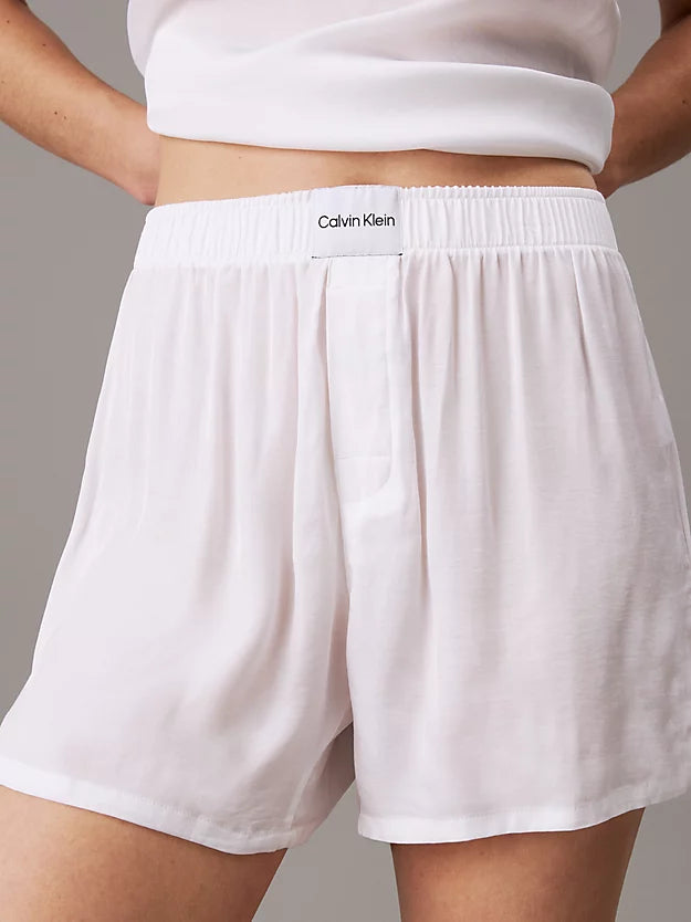 Calvin Klein | Cami And Shorts Pyjama Set | White