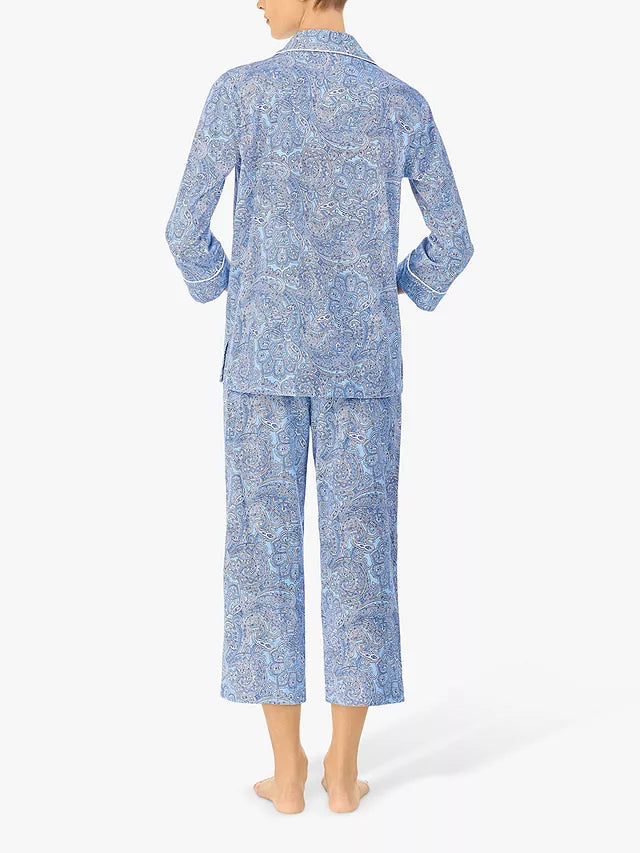 Ralph Lauren | Lauren Paisley Cropped PJ | Blue