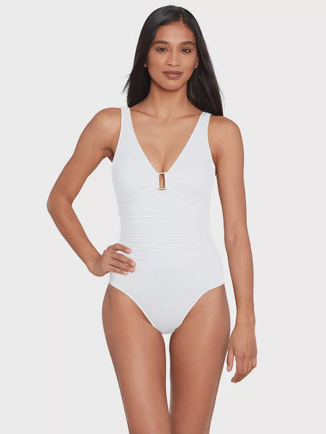 Ralph Lauren | Shaping Swimsuit | White