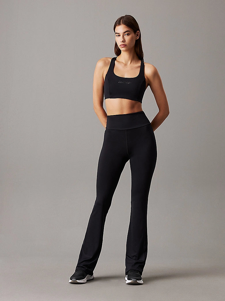 Calvin Klein | Medium Impact Sports Bra | Black Beauty