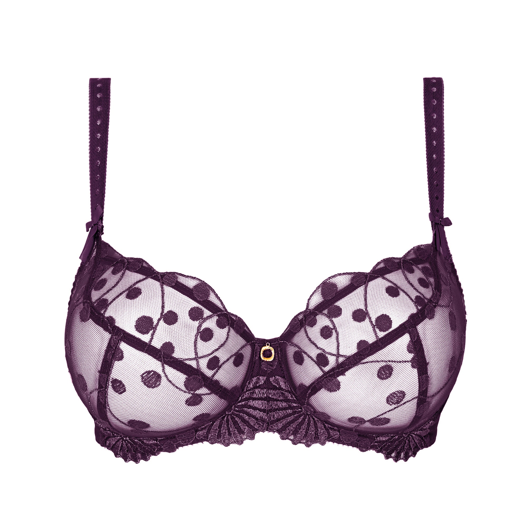 Empreinte | TESS Low-necked Bra | Améthyste