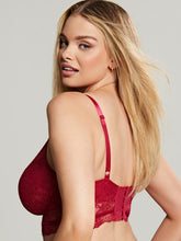 Load image into Gallery viewer, Cleo | Selena Plunge Bra |  Ruby Red

