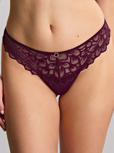 Panache | Allure Thong | Plum