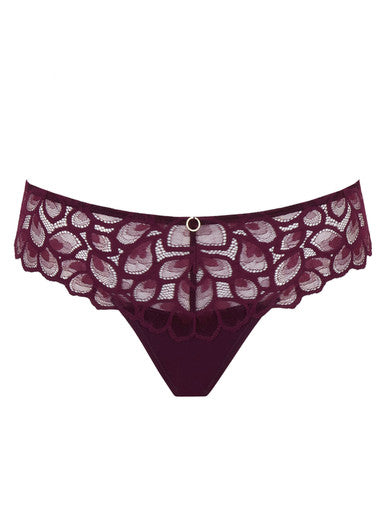 Panache | Allure Thong | Plum