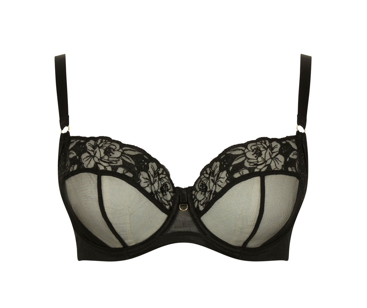 Panache | Rosa Balcony Bra | Black