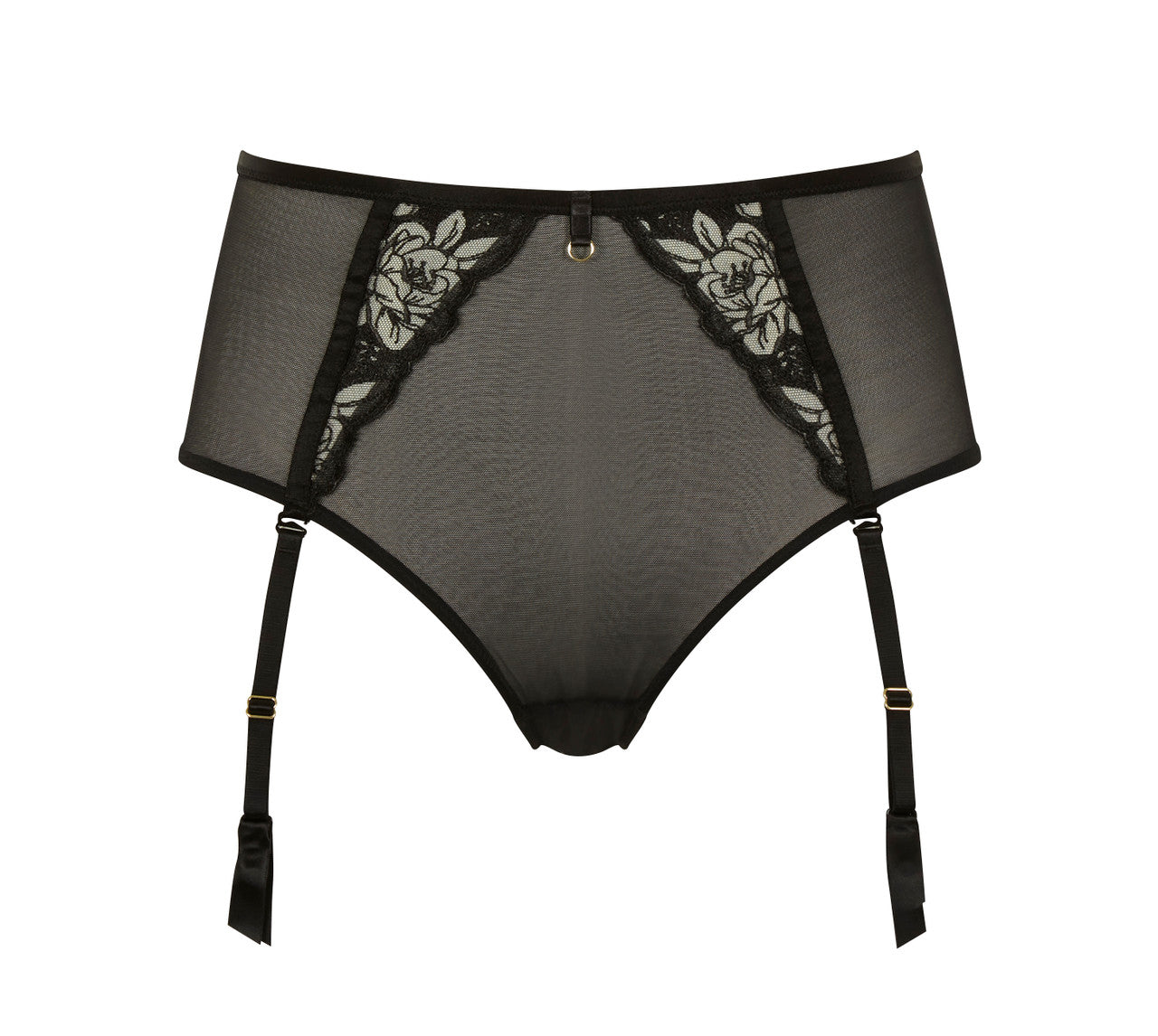 Panache | Rosa Suspender Brief | Black