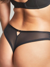 Load image into Gallery viewer, Panache | Rosa Thong | Black
