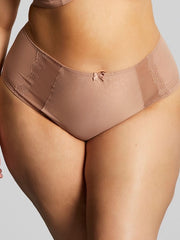 Sculptresse | Esme Deep Brief | Mocha Animal