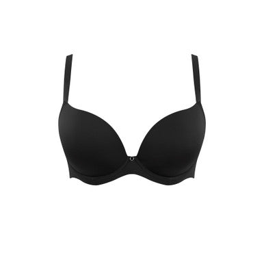 Cleo | Faith Moulded Plunge | Black