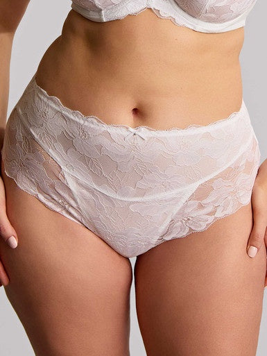 Panache | Evangeline Deep Brief | White
