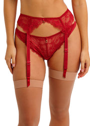Freya | Fascinate Suspender | Cherry