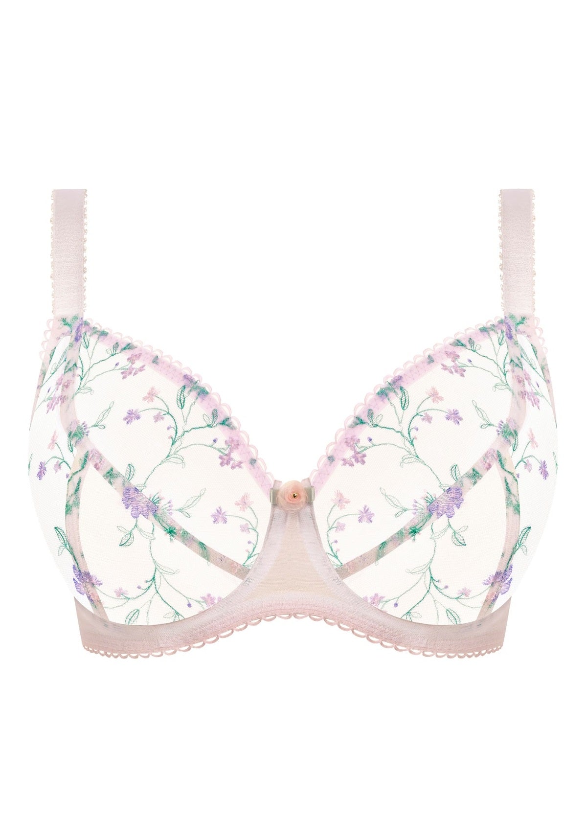 Freya | Love Crush Plunge Bra | White Haze