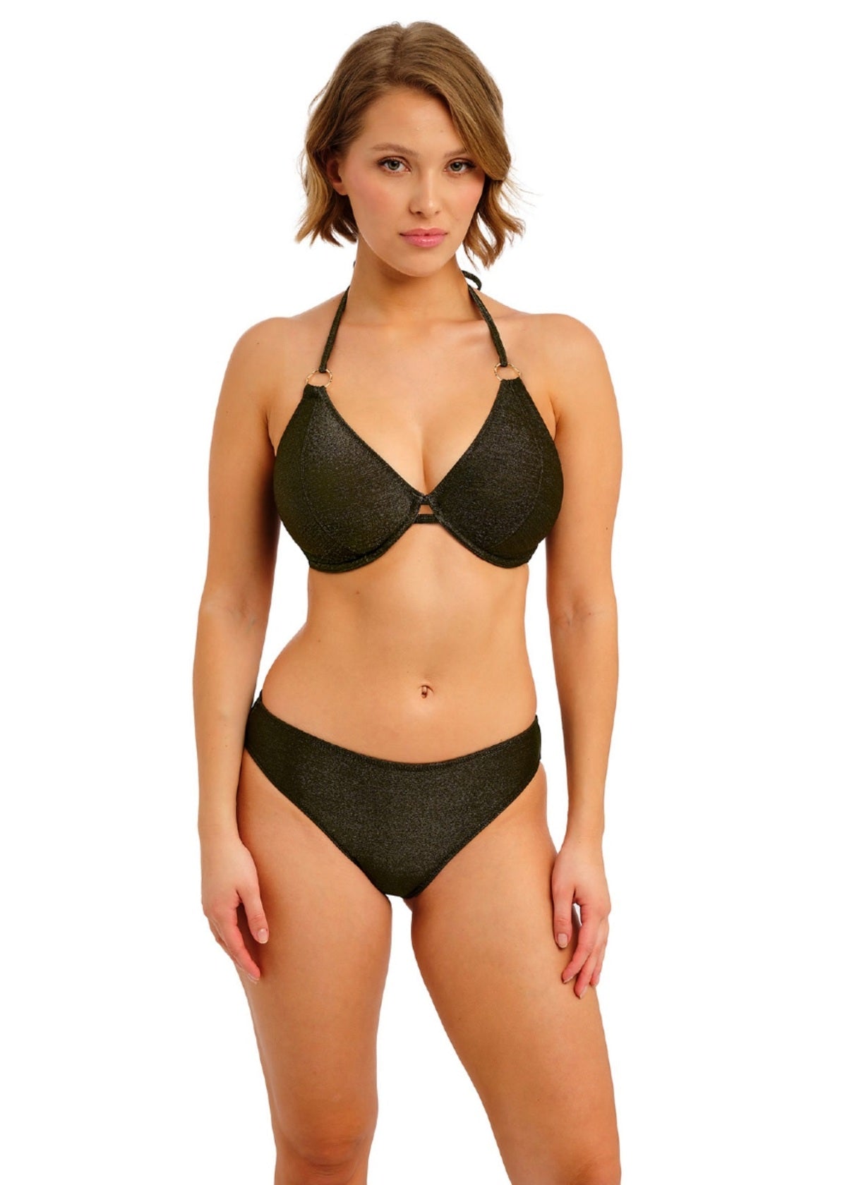 Freya | Arizona Wave Halter Bikini Top | Nebula