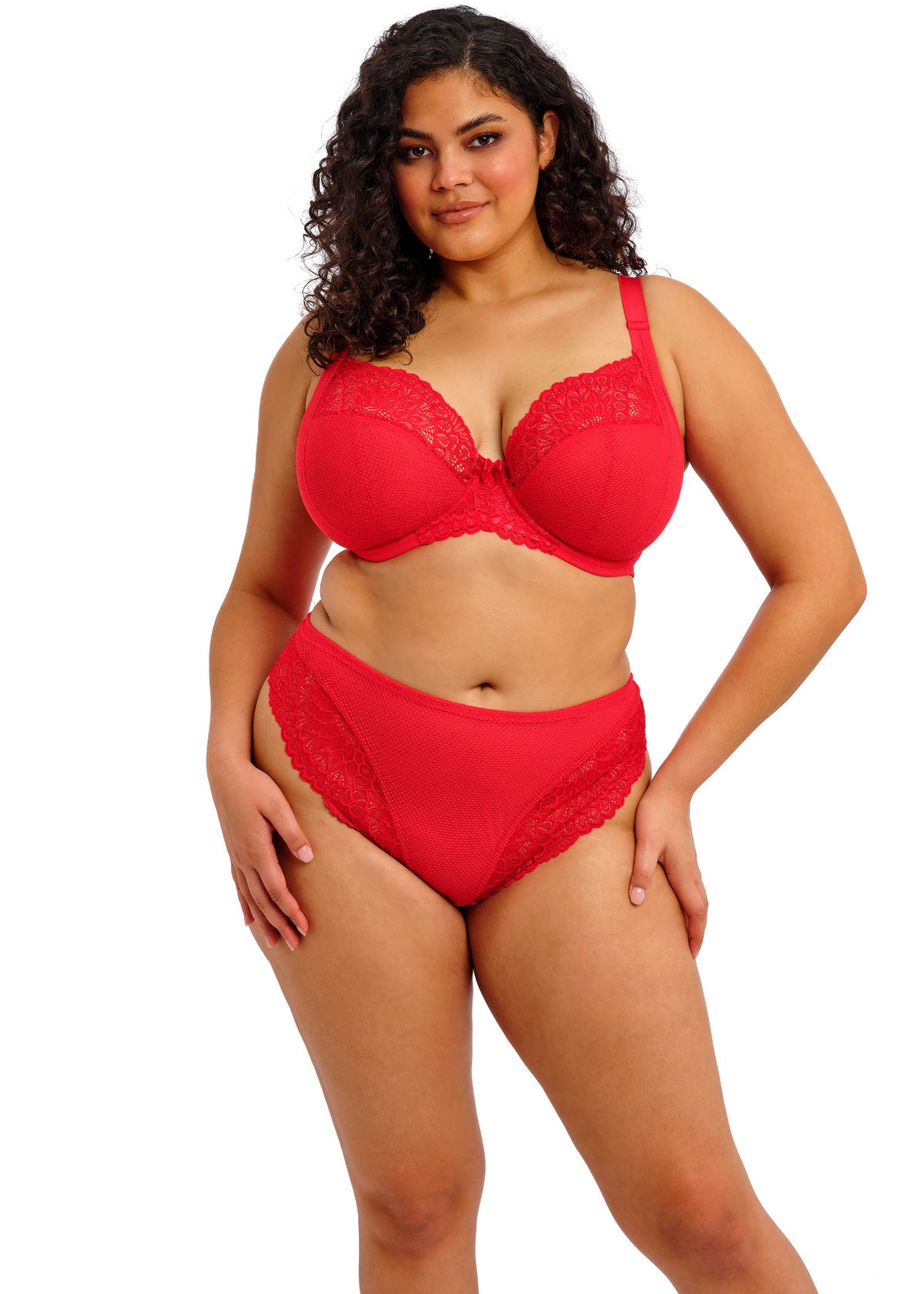 Elomi | Tiernie Plunge Bra | Red
