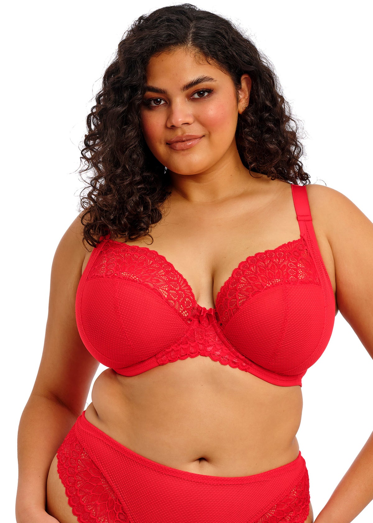 Elomi | Tiernie Plunge Bra | Red