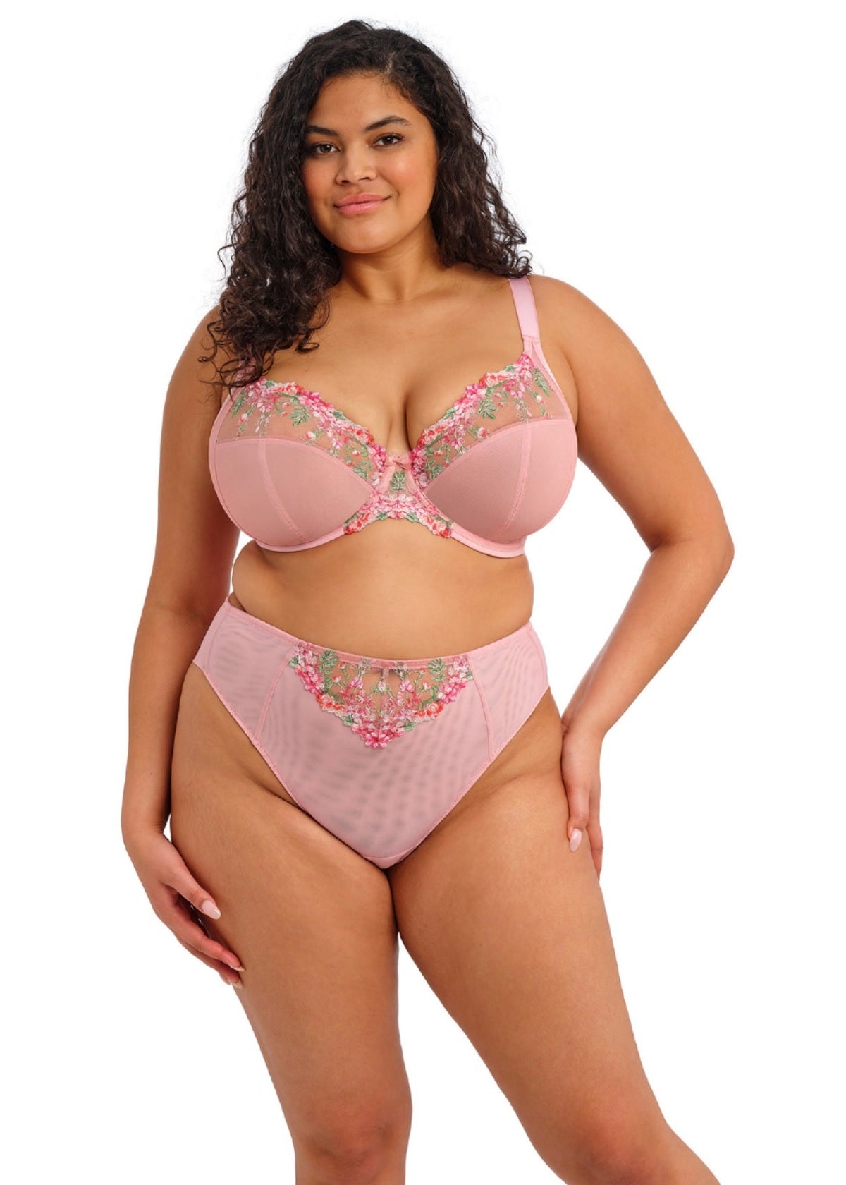 Elomi | Aerith Brazilian Brief | Rose