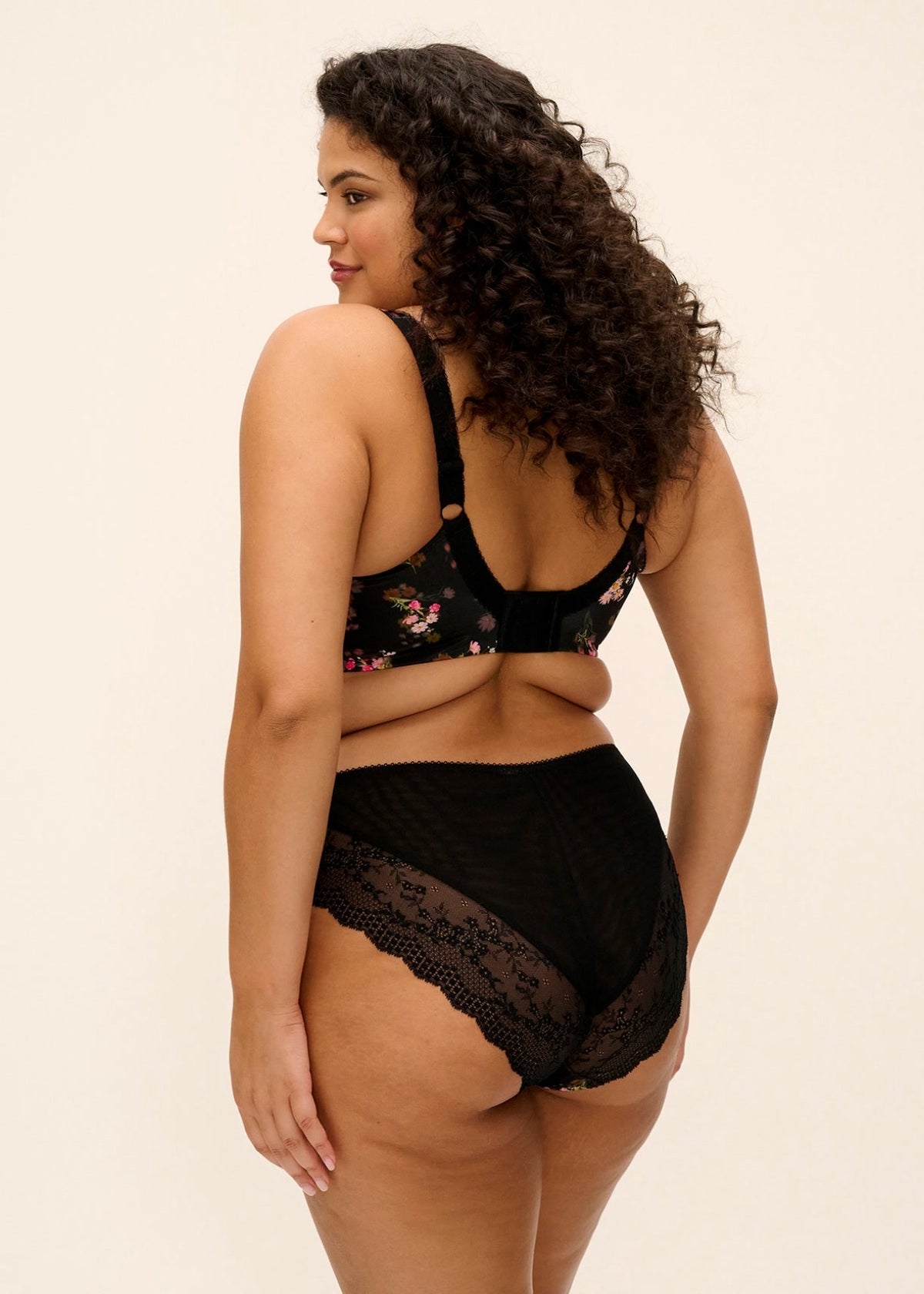 Elomi | Lucie High Leg Brief | Jet