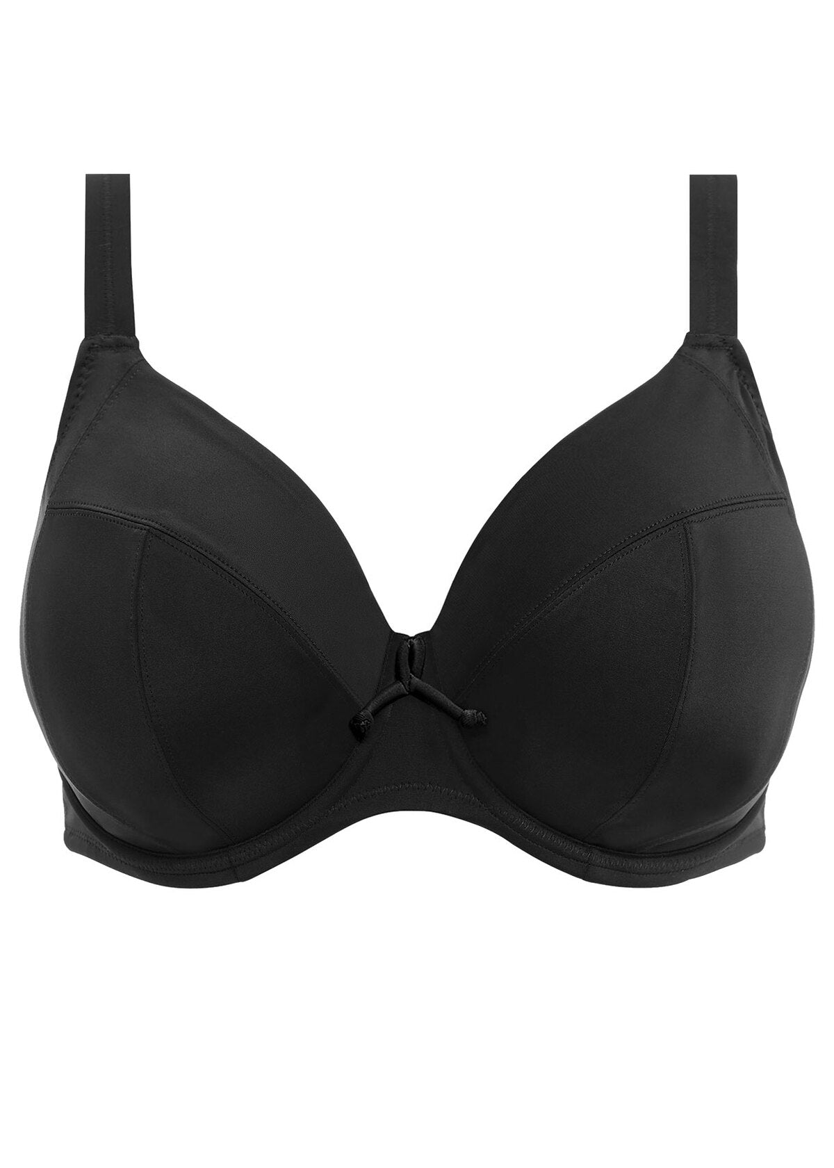 Elomi | Plain Sailing Plunge Bikini Top | Black