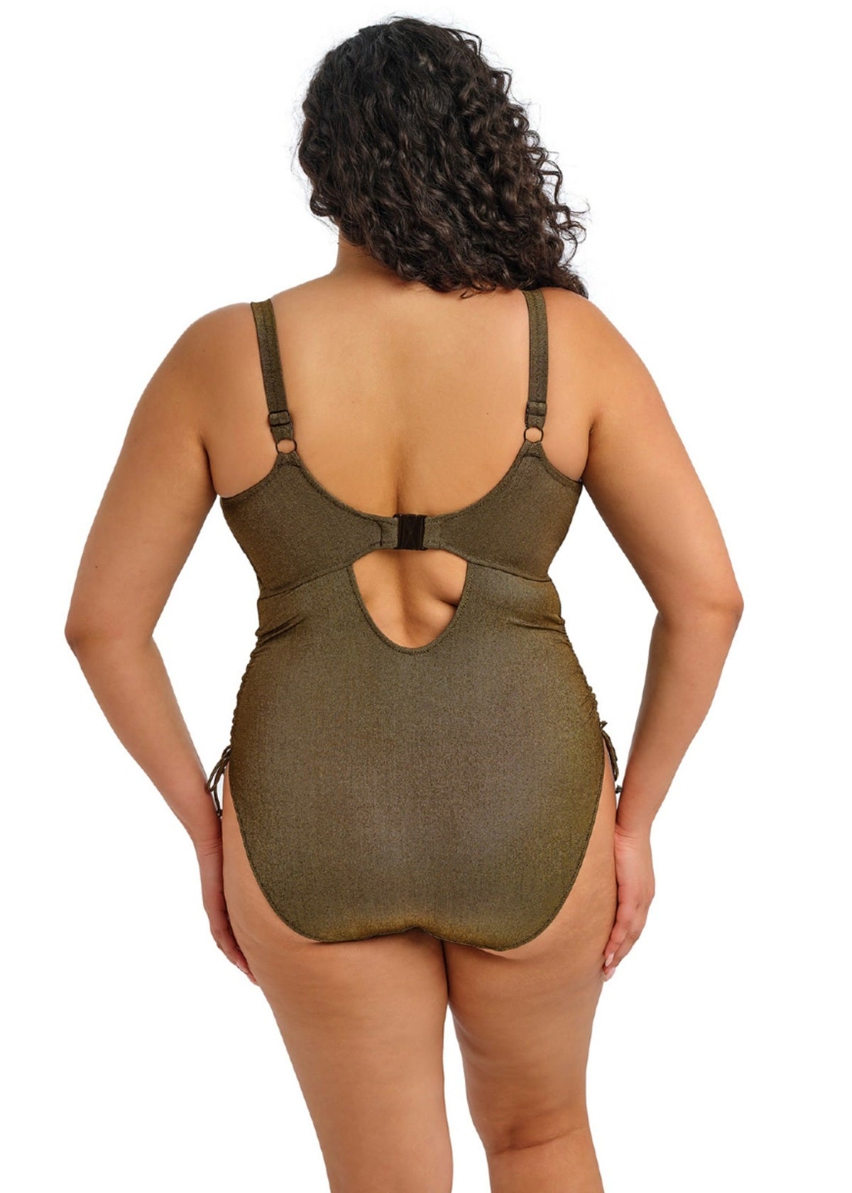 Elomi | Sunset Shimmer Non Wired Swimsuit | Gold Rush