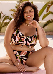 Elomi | Ocean Avenue Crop Bikini Top | Multi
