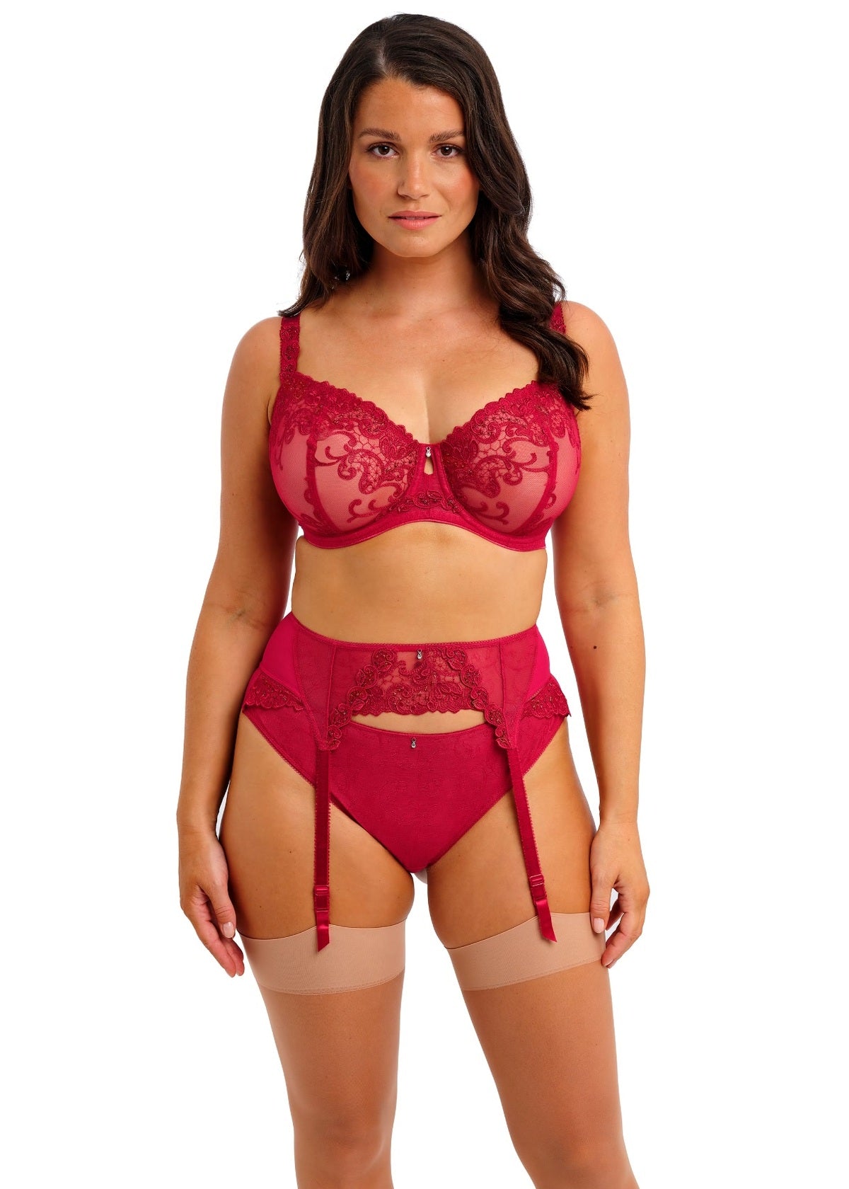 Fantasie | Portia Suspender | Red