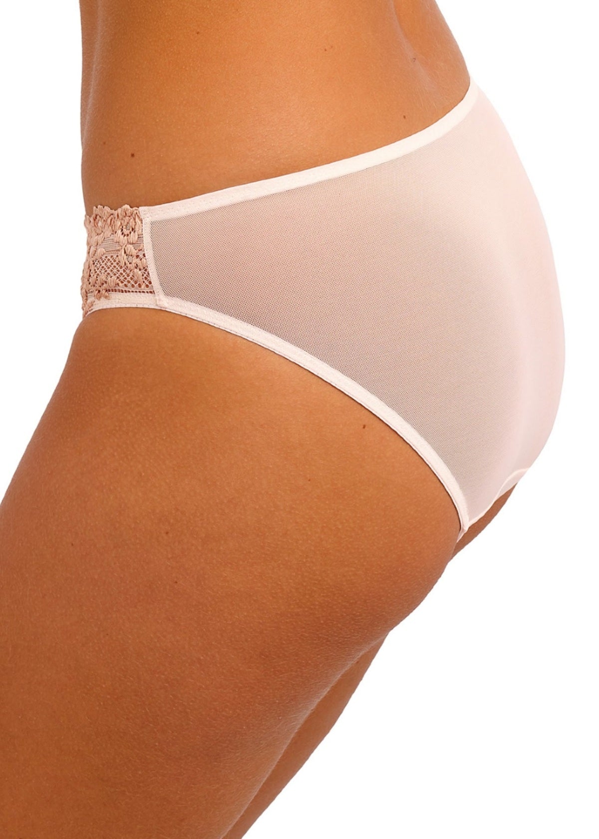 Wacoal | Embrace Lace Brief | Angel Wing/ Rose Dust