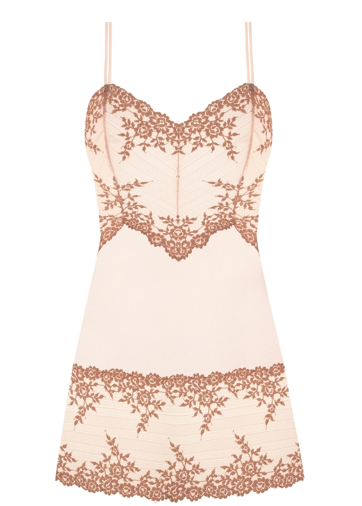 Wacoal | Embrace Lace Chemise | Angel Wing/ Rose Dust