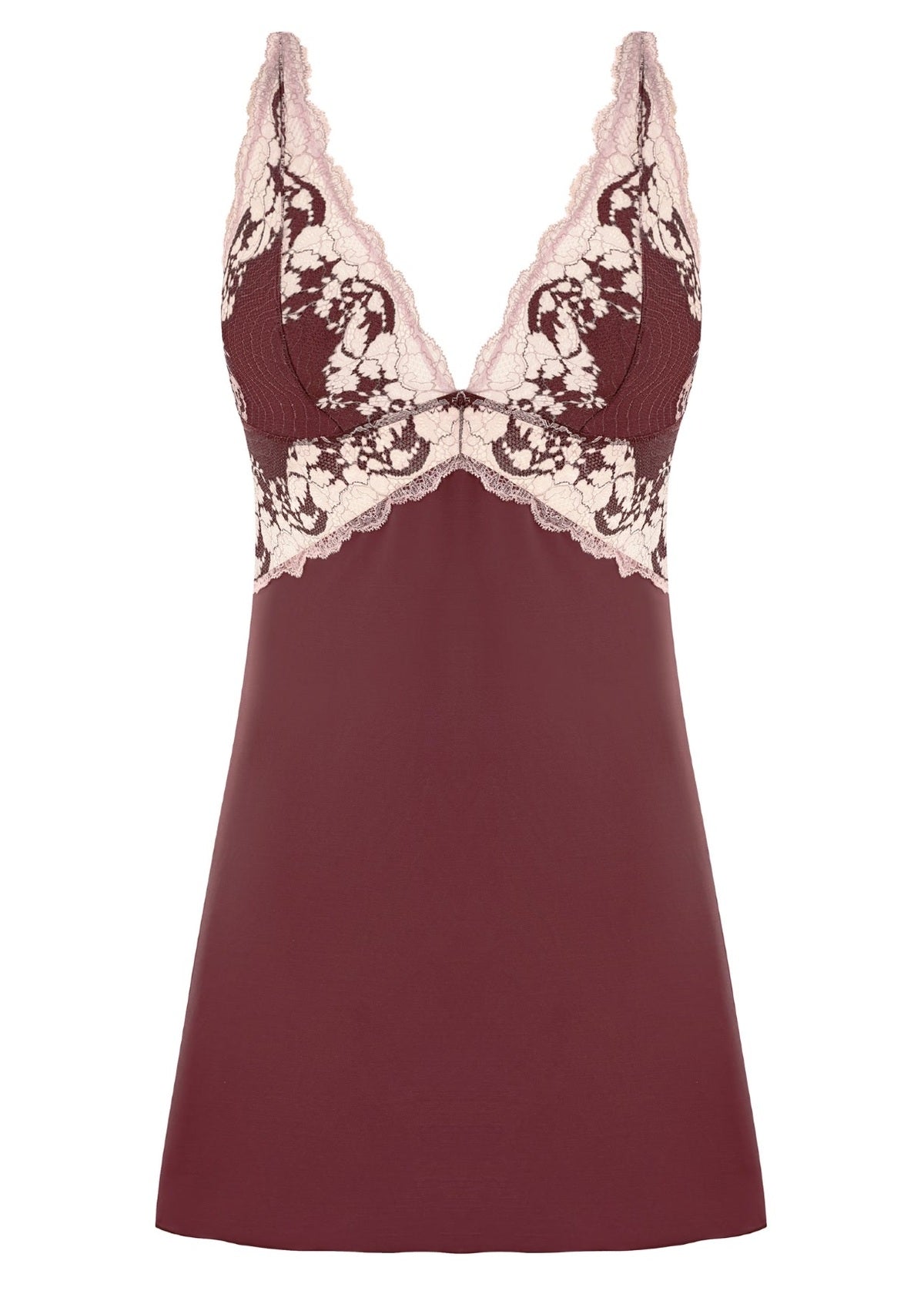 Wacoal | Modern Affair Chemise | Rose Brown/ Cradle Pink