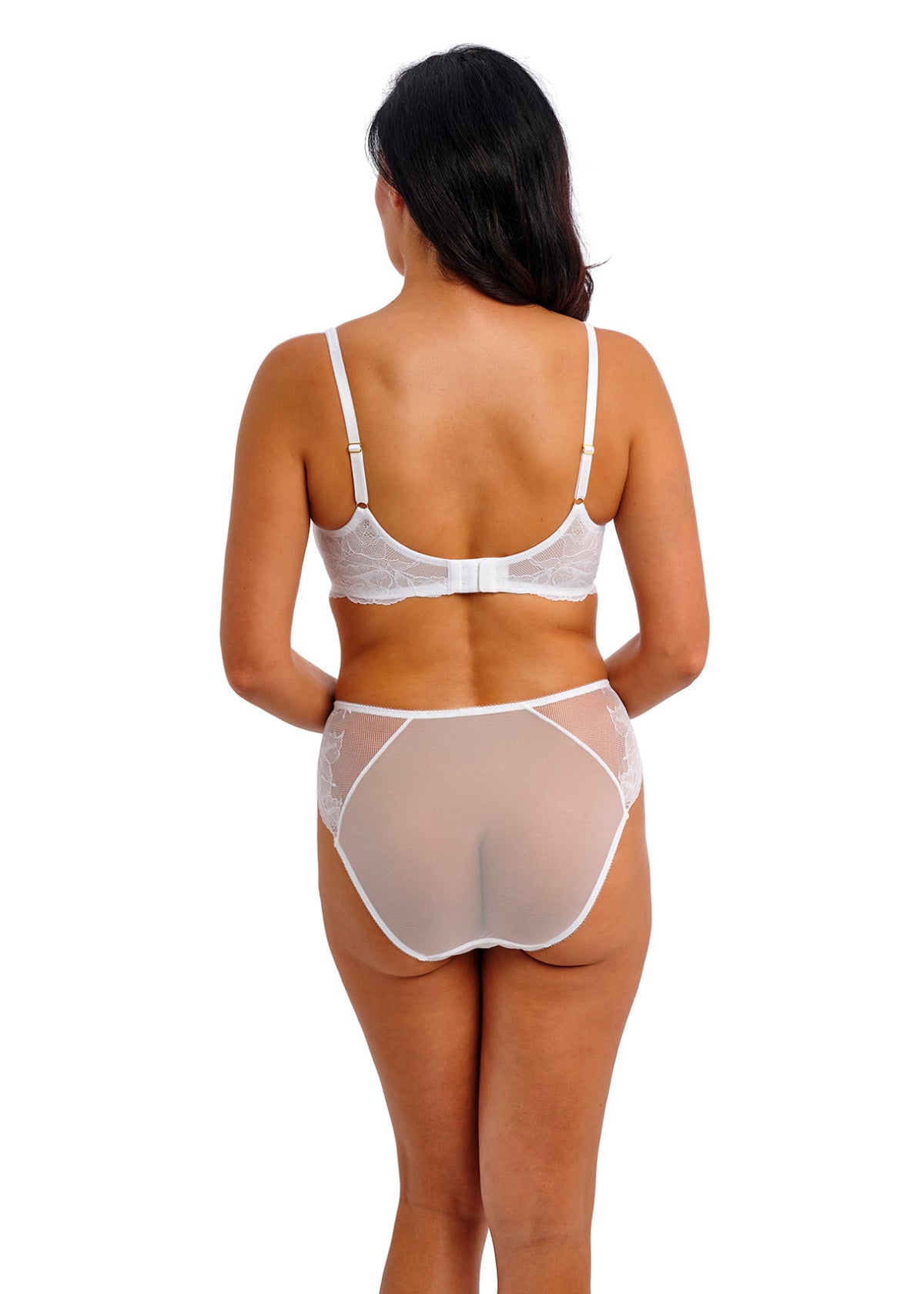 Wacoal | Vivid Attraction High Leg Brief | White