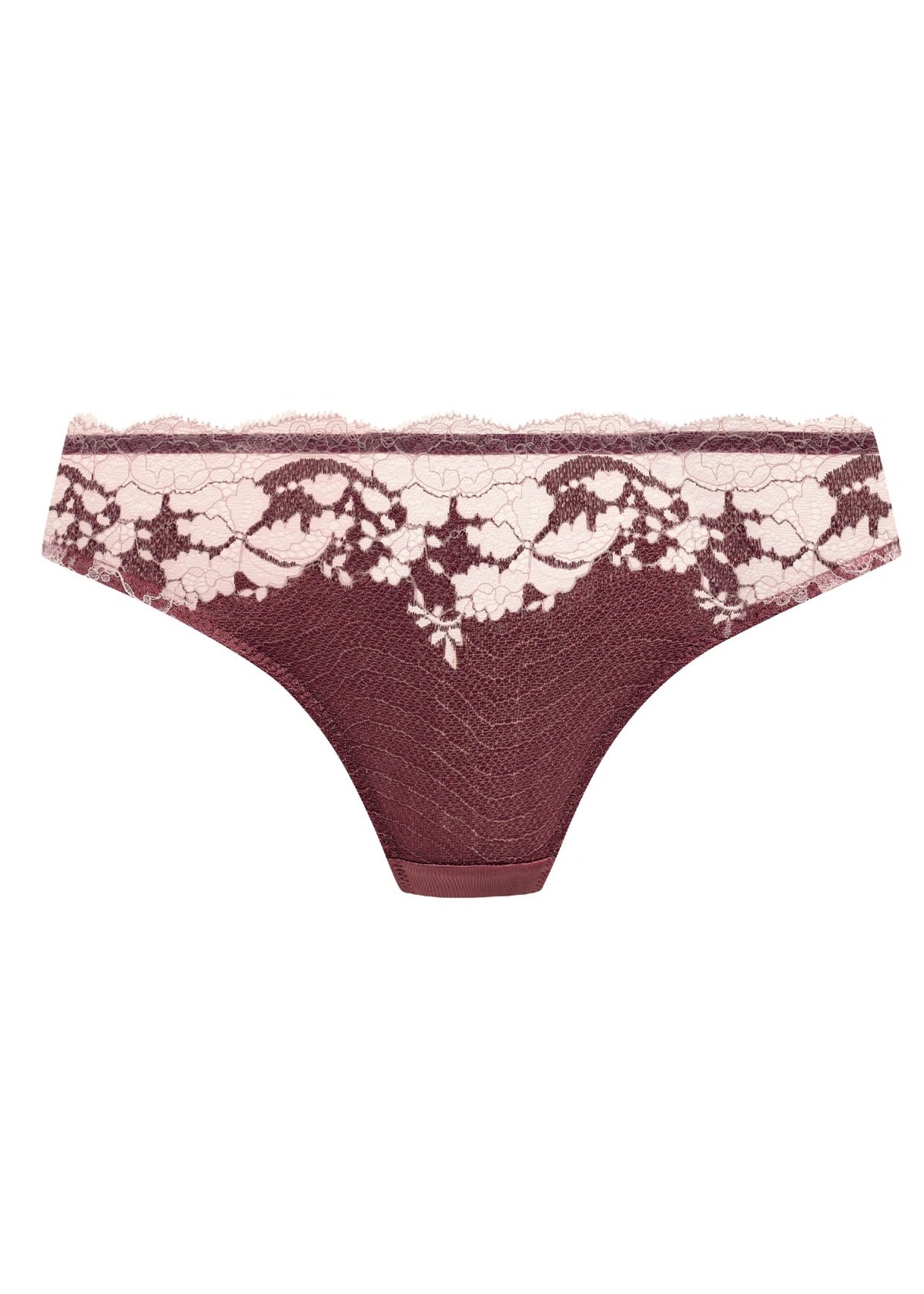 Wacoal | Modern Affair Brief | Rose Brown/ Cradle Pink