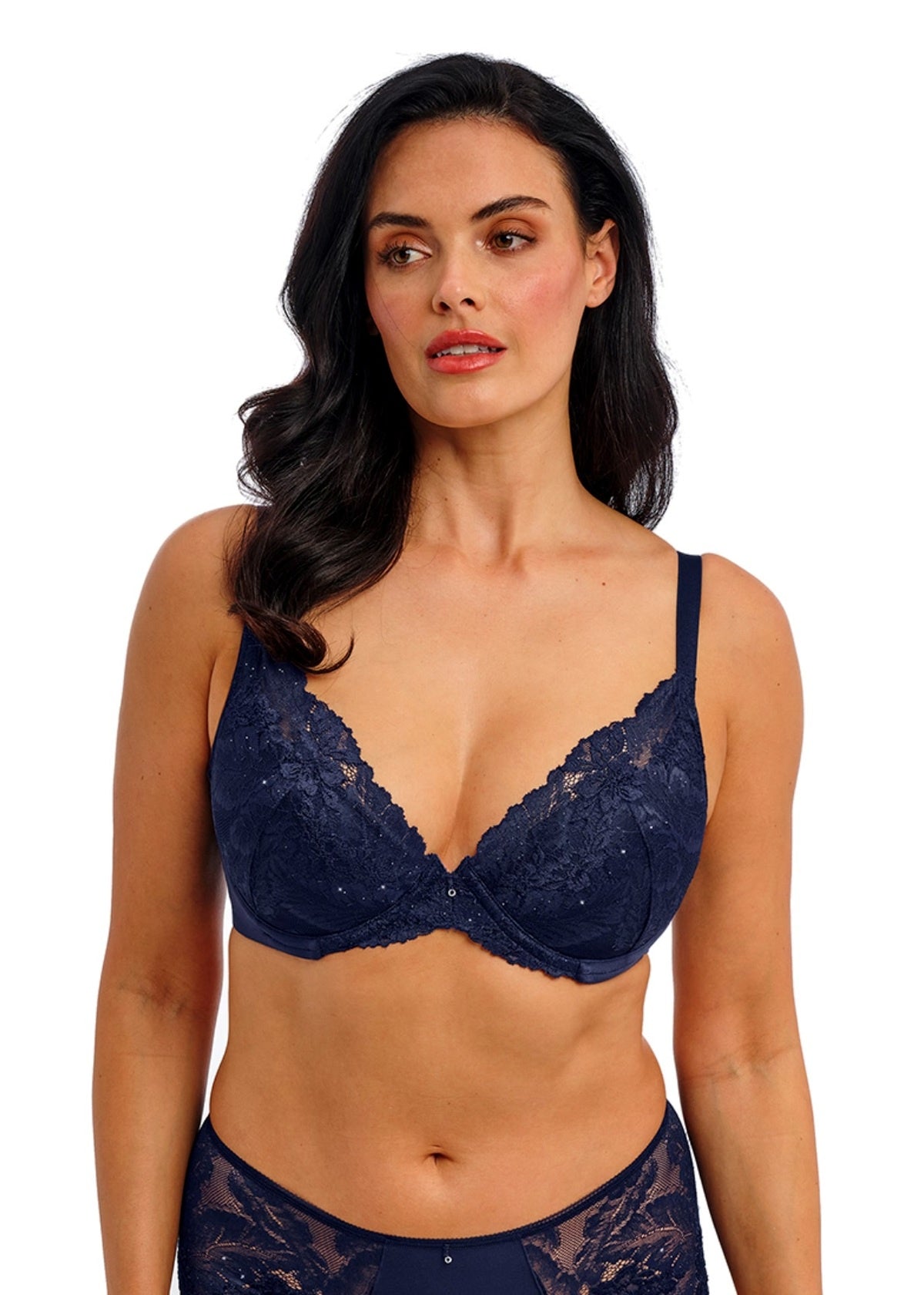 Wacoal | Most Divine Plunge Bra | Dark Sapphire