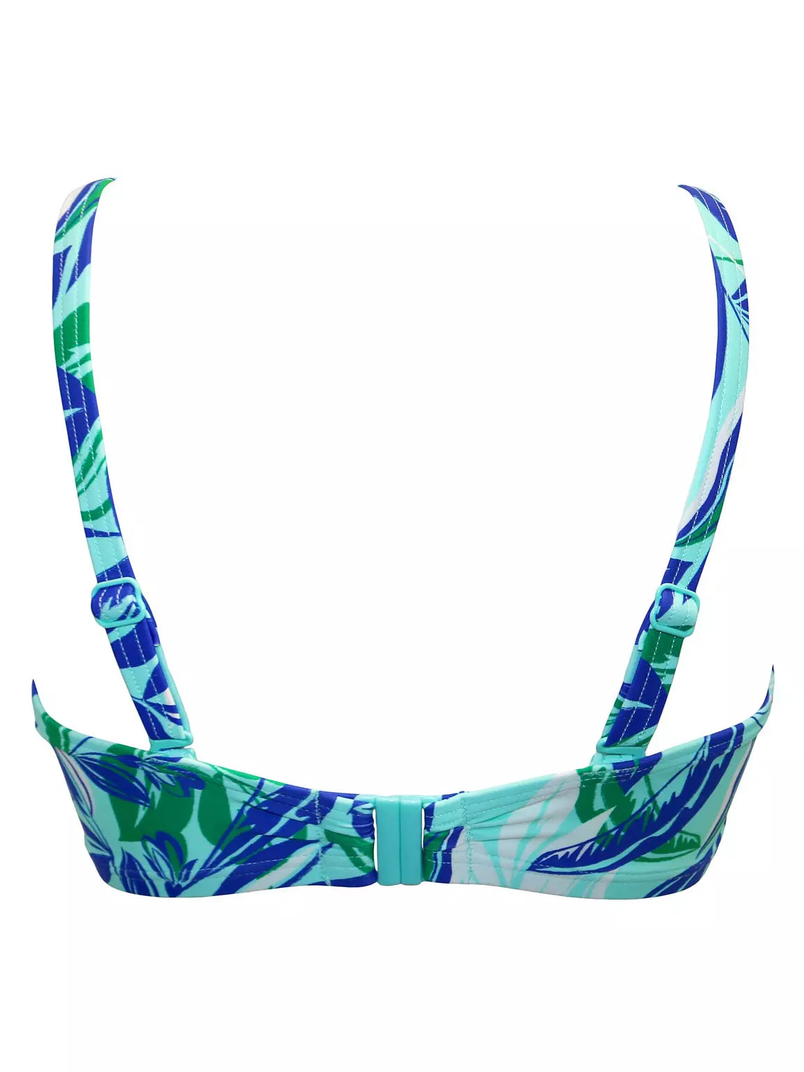 Pour Moi | Santa Monica Non Wired Strapless Bikini Top | Aqua Palm