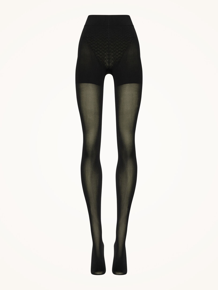 Wolford | Tummy 66 Control Top Tights | Black