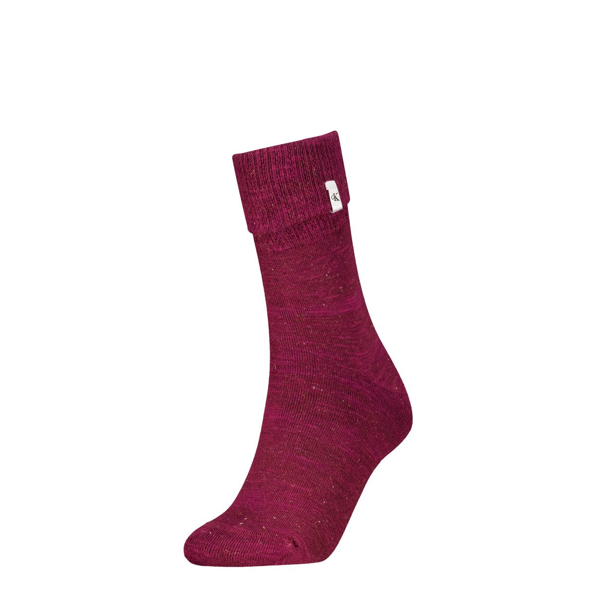 Calvin Klein | Long Home Sock 1 Pair | Rust Red
