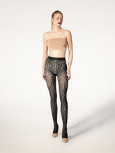 Load image into Gallery viewer, Wolford | Leo Lace Tights | Black
