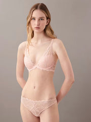 Calvin Klein | Sensual Stretch Lace Lightly Lined Plunge Bra | Dreamscape