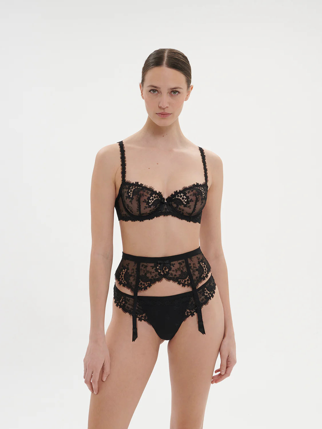 Simone Perele | Suspender Belt | Black